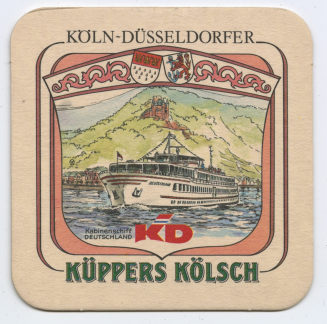 Bierdeckel "KÜPPERS KÖLSCH"