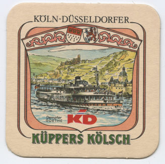 Bierdeckel "KÜPPERS KÖLSCH"