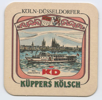 Bierdeckel "KÜPPERS KÖLSCH"