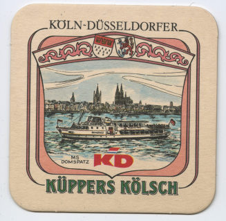 Bierdeckel "KÜPPERS KÖLSCH"