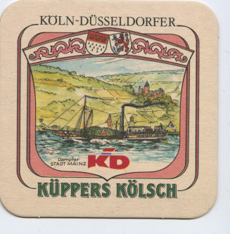 Bierdeckel "KÜPPERS KÖLSCH"