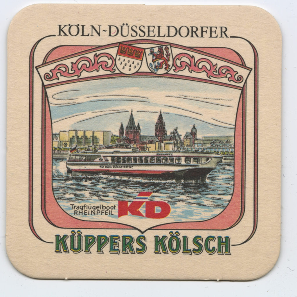 Bierdeckel "KÜPPERS KÖLSCH"
