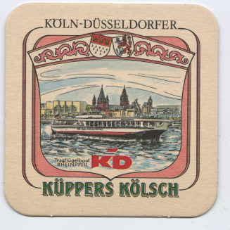 Bierdeckel "KÜPPERS KÖLSCH"