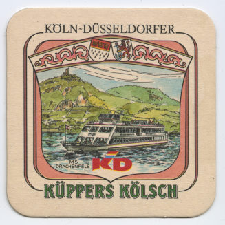 Bierdeckel "KÜPPERS KÖLSCH"