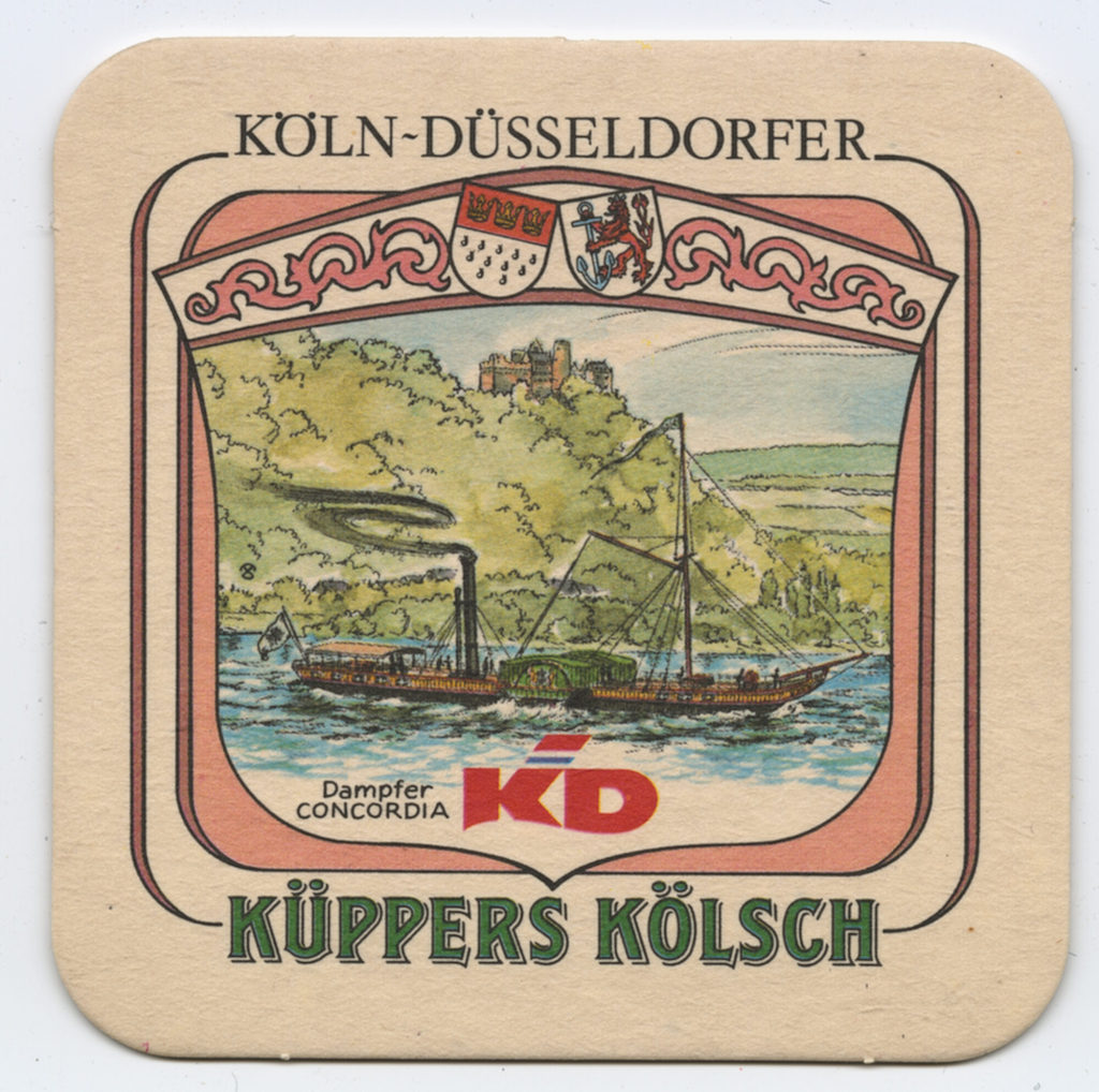 Bierdeckel "KÜPPERS KÖLSCH"