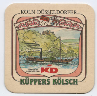 Bierdeckel "KÜPPERS KÖLSCH"