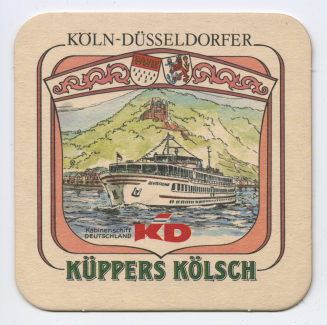 Bierdeckel "KÜPPERS KÖLSCH"