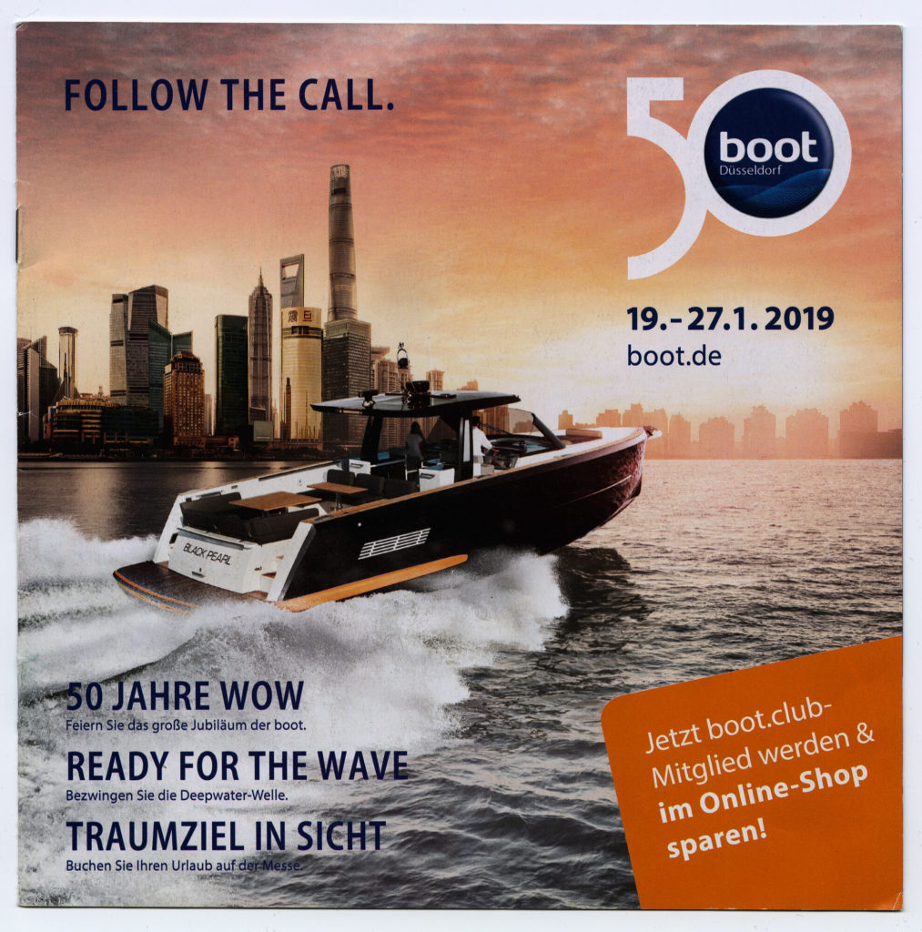 Broschüre "boot Düsseldorf 2019"
