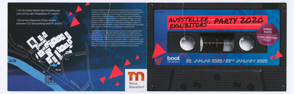 AUSSTELLER / EXHIBITORS, PARTY 2020. boot Düsseldorf