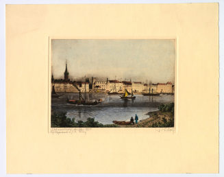 Düsseldorf, der Kai 1850