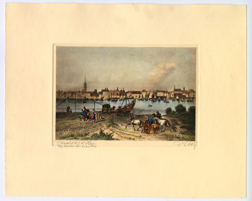 Unbekannt (Künstler*in), Düsseldorf am Rhein, 19. Jahrhundert