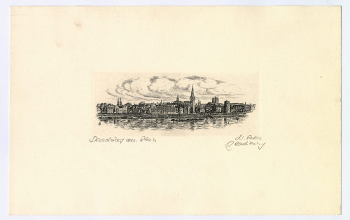 W. Peters (Künstler*in), Düsseldorf am Rhein, n.d.