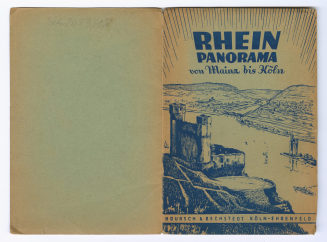 Rheinpanoramakarte  "RHEINPANORAMA von Mainz bis Köln"