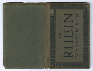 Rheinpanoramakarte  "Der RHEIN VON MAINZ BIS KÖLN"
