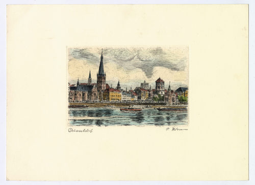 P. Fuhrmann (Künstler*in), Düsseldorf, 20. Jahrhundert