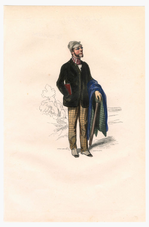 Jean Emile Montigneul (Künstler*in), LE TOURISTE, nach/ after 1841