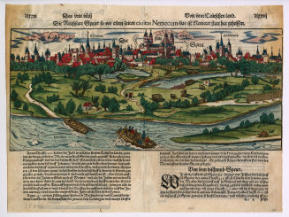 Die Reichstatt Speier so von alten zeiten ciuitas Nemecum/das ist Nemeter statt hat geheissen.