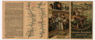 Rhein-Dampfschiffahrt. Kölnische u. Düsseldorfer Gesellschaft.