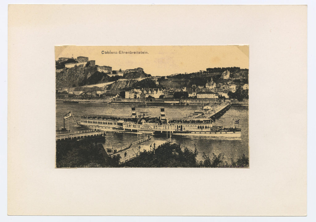 Fotopostkarte "Coblenz-Ehrenbreitstein"