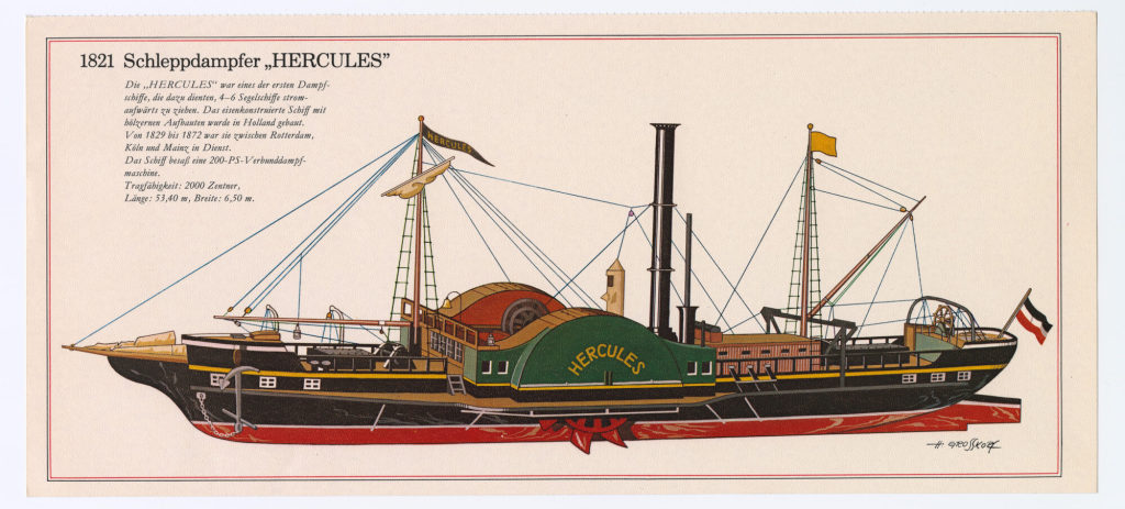1821 Schleppdampfer "HERCULES"