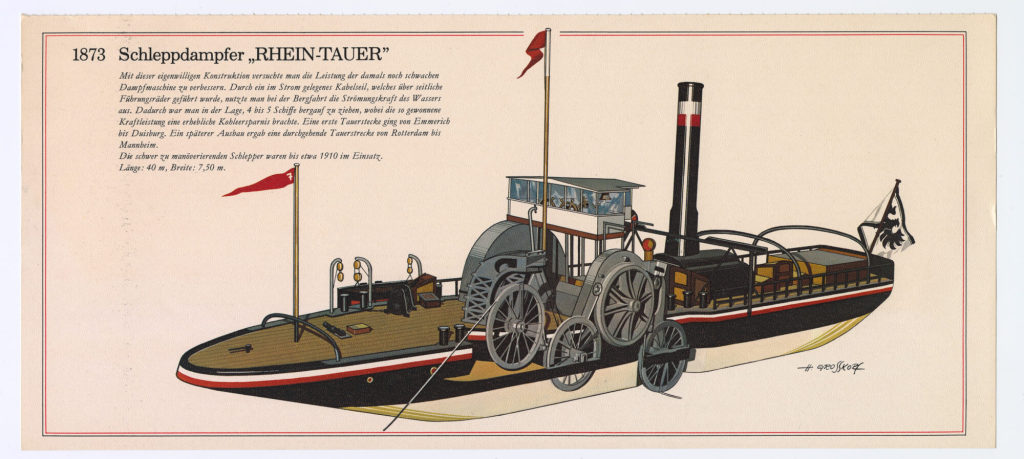 1873 Schleppdmpfer "RHEIN-TAUER"