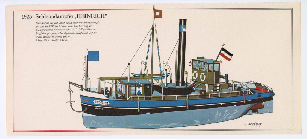1925 Schleppdampfer "HEINRICH"