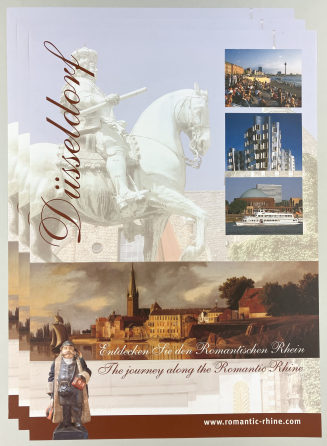 Plakat "Düsseldorf. Entdecken Sie den Romantischen Rhein"