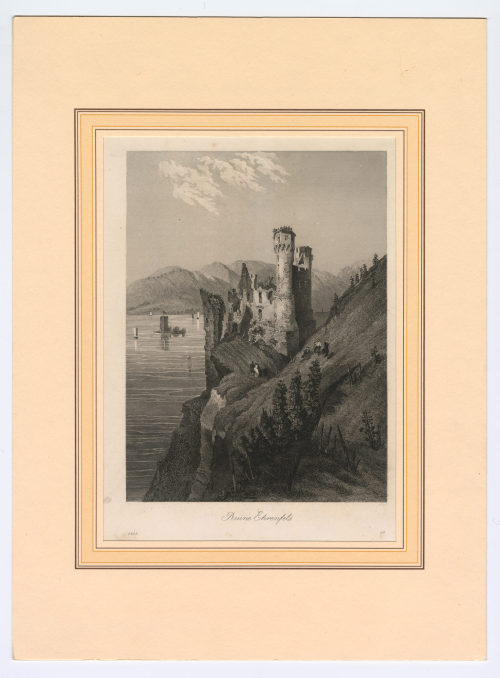 P. W. (Stecher*in), Ruine Ehrenfels, 1858