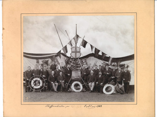 Rupricht (Fotograf*in), Schifferschüler zu Coblenz 1902, 1902