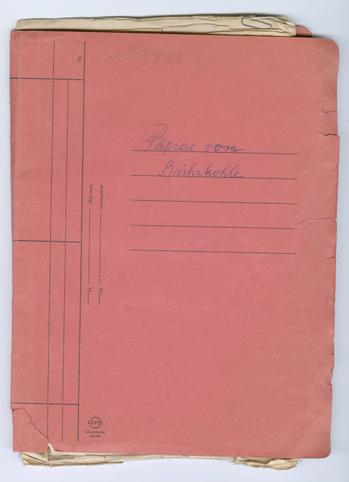Karl Giesen (Beteiligte Person), Konvolut Unterlagen "Ruhrkohle" und Unterlagen von "Carl Giesen", 1924-1970