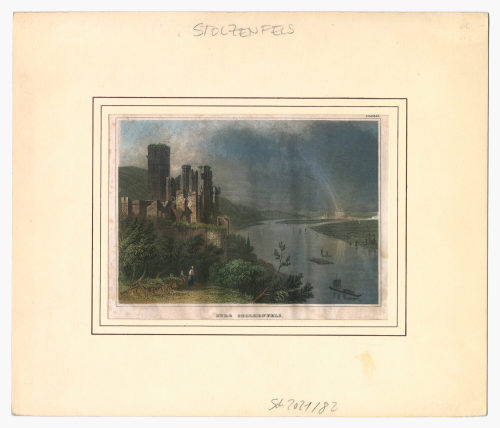 Bibliographisches Institut (Beteiligte Institution), BURG STOLZENFELS am Rhein, 19. Jahrhundert