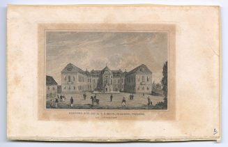RESIDENZ-SCHLOSS SR. K. H. DES PR. FRIEDRICH V. PREUSSEN. ZU DÜSSELDORF
