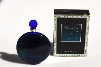 Parfumflakon "dans la nuit" (in der Nacht) mit Karton