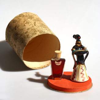 Parfumflakon "Paradiso perduto" und Keramikfigur in Geschenkkarton