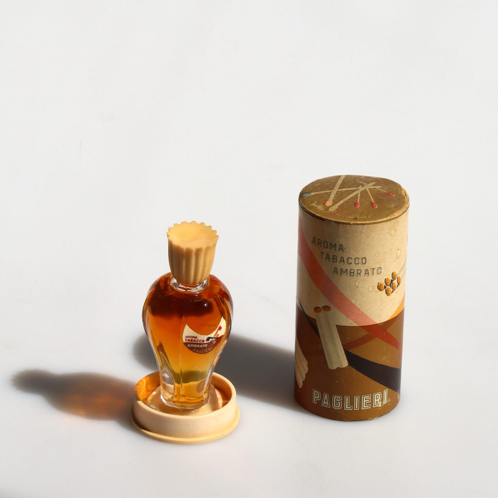 Parfumflakon "Tabacco Ambrato" mit Verpackung