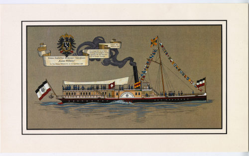 Erich Hofmann (Gestaltung), Erstes Badisches Bodensee - Salonboot "Kaiser Wilhelm", nach 1967