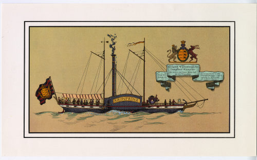 Erich Hofmann (Gestaltung), Königlich Württembergische Dampfboot "Kronprinz", nach 1967
