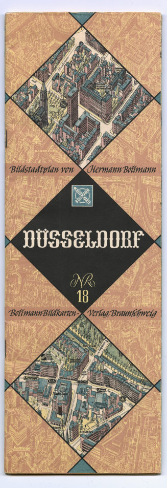 Bildstadtplan DÜSSELDORF