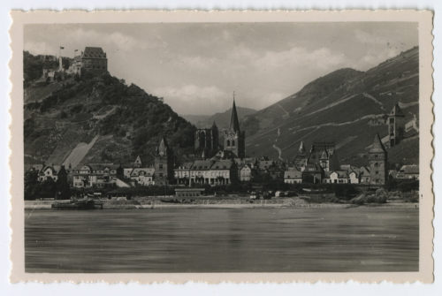 Unbekannt (Beteiligte Person), Bacharach am Rhein, Ende der 1930er-Jahre