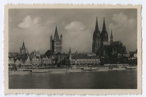 Unbekannt (Beteiligte Person), Köln. Rathaus, St. Martin u. Dom, Ende der 1930er-Jahre