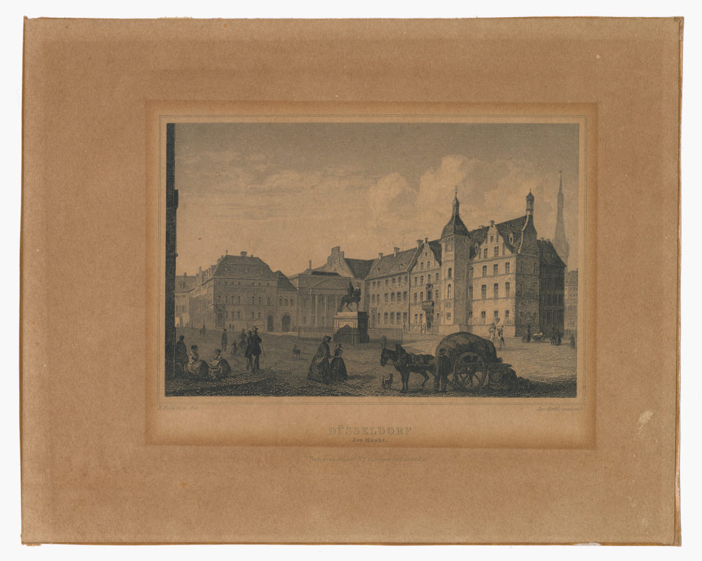 DÜSSELDORF der Markt.