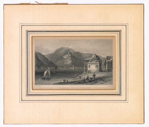 Ward (Stecher*in), ST. GOARSHAUSEN AND RUINS OF THE KATZE, um 1840