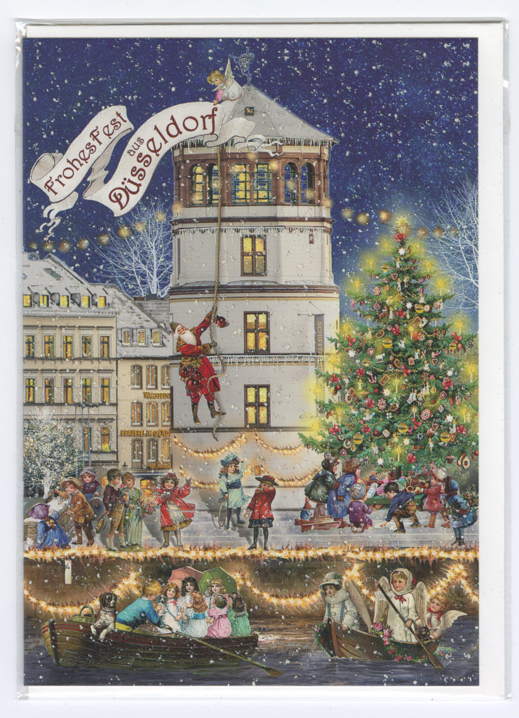 Frohes Fest aus Düsseldorf