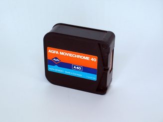 Agfa Moviechrome 40, Super-8-Farb-Film-Kassette für Außen- und Innenaufnahmen, Leverkusen, ca.  ...