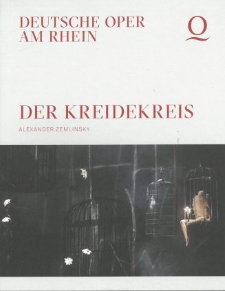 Programmheft zu "Der Kreidekreis" von Alexander Zemlinsky. Premiere am 1. Dezember 2024 im Oper ...
