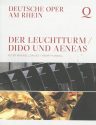 Programmheft (Umschlag) zu "Der Leuchtturm / Dido Aeneas" von Peter Maxwell Davies / Henry Purc ...