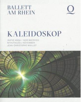 Programmheft (Umschlag) zu "Kaleidoskop". Premiere am 15. März 2025 im Opernhaus Düsseldorf, De ...