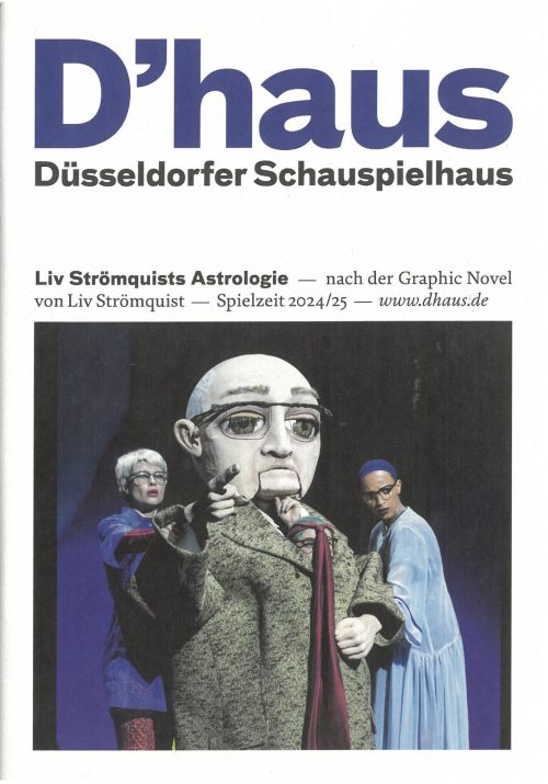 Programmheft (Umschlag) zu "Liv Strömquists Astrologie" nach der Graphic Novel von Liv Strömqui ...
