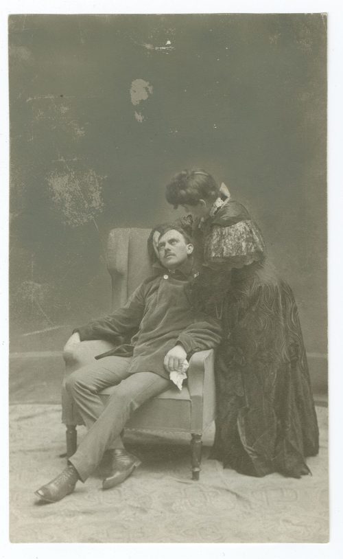 Gespenster von Henrik Ibsen (Szenenfoto). Premieream 7.11.1905 im Schauspielhaus Düsseldorf