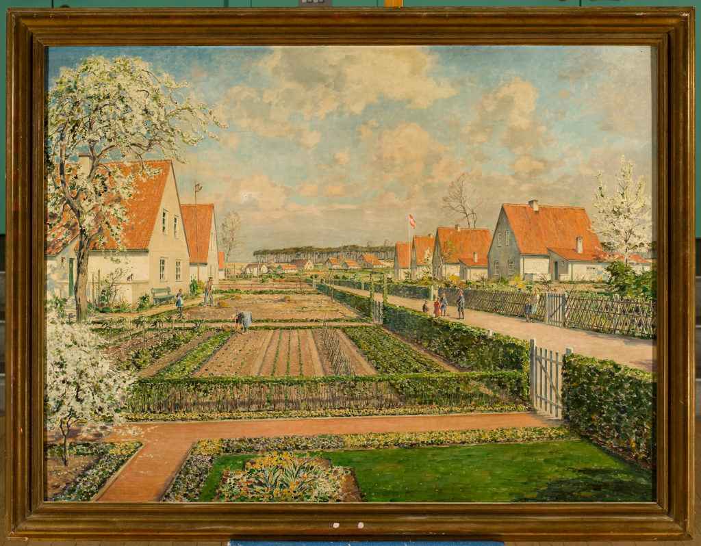 Siedlung in Stockum. Reichsheimstättensiedlung